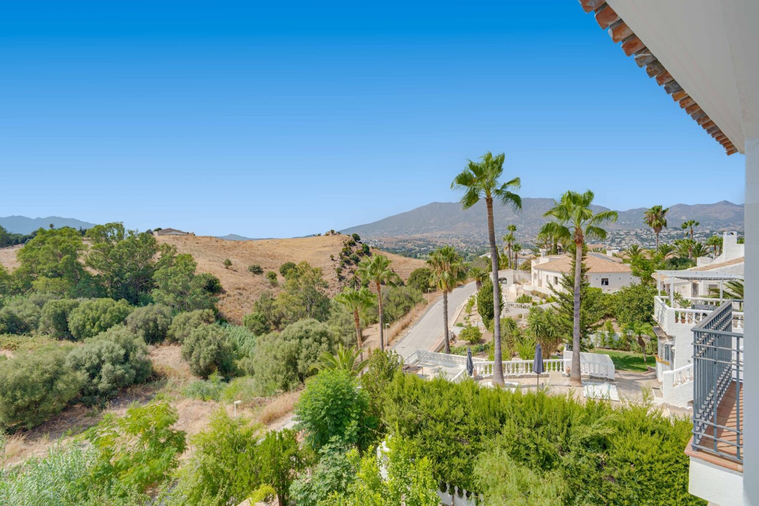 Countryside view from villa – Costa del Sol, photo by Your Property Concept